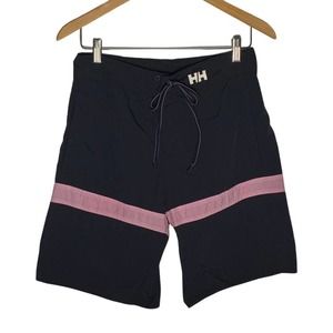 Helly Hansen | Men | Marstrand Black Pink Swim Trunks | Size 33